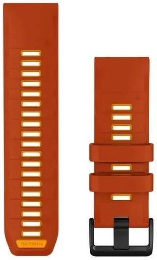 GARMIN QuickFit 26 Autumn Orange/Spark Orange Silicone Band 010-14508-03