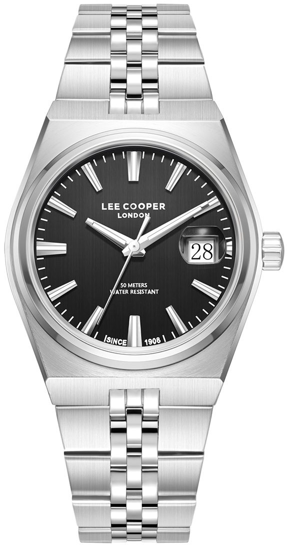 LEE COOPER Casual 39mm Silver Super Metal Bracelet LC08397.350