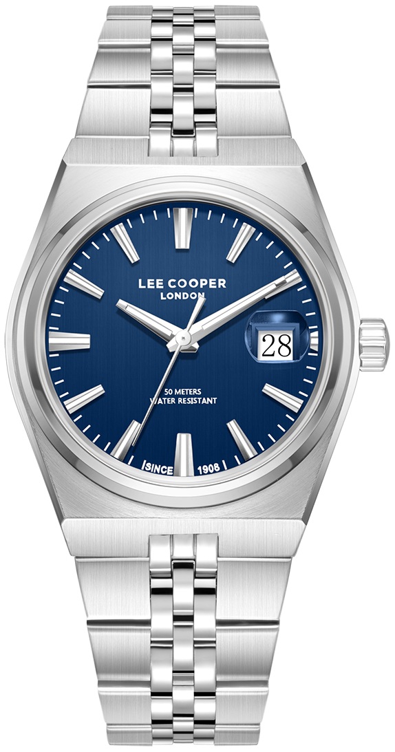 LEE COOPER Casual 39mm Silver Super Metal Bracelet LC08397.390