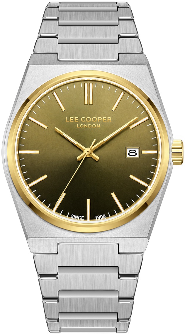LEE COOPER Casual 40mm Silver Super Metal Bracelet LC08196.260