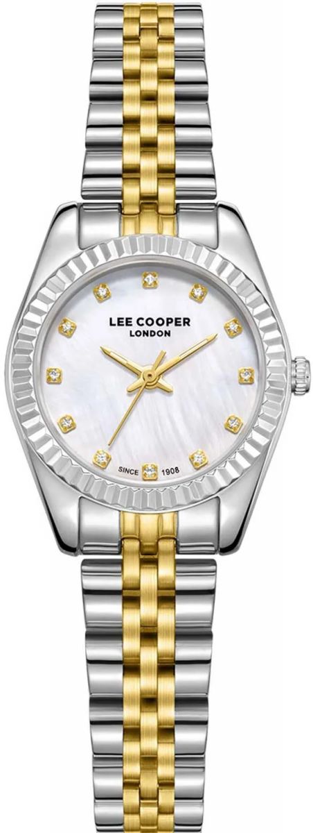 LEE COOPER Casual 25mm Two Tone Gold Stainless Steel Bracelet LC08243.220